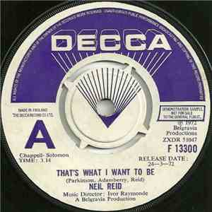 Neil Reid  - That's What I Want To Be FLAC