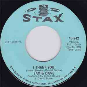 Sam & Dave - I Thank You / Wrap It Up FLAC