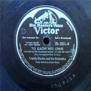Freddy Martin And His Orchestra - To Each His Own FLAC