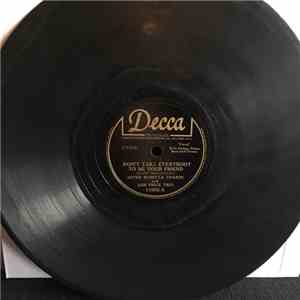 Sister Rosetta Tharpe - Don't Take Everybody To Be Your Friend / When I Move To The Sky FLAC