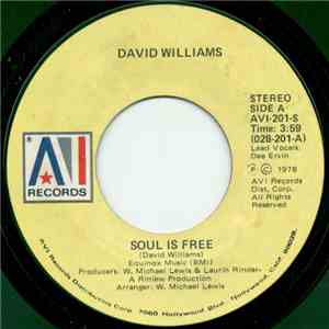David Williams  - Soul Is Free FLAC
