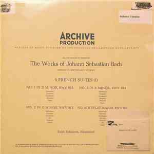 Johann Sebastian Bach - Ralph Kirkpatrick - 6 French Suites (I) FLAC