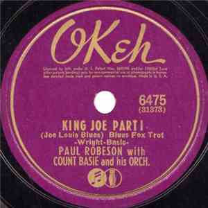 Paul Robeson With Count Basie And His Orch. - King Joe (Joe Louis Blues) FLAC