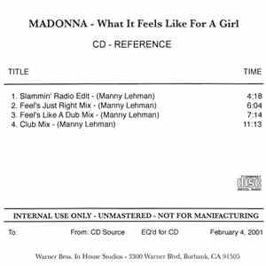 Madonna - What It Feels Like For A Girl FLAC