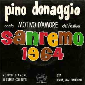 Pino Donaggio - Canta Motivo D'Amore Del Festival Sanremo 1964 FLAC
