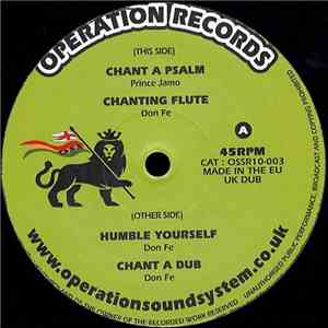 Prince Jamo - Chant A Psalm FLAC